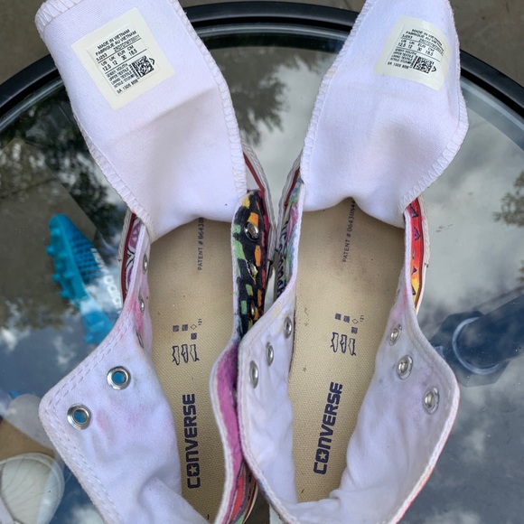 Personalized Girls “Hannah” Converse Sneakers - Picture 3 of 6